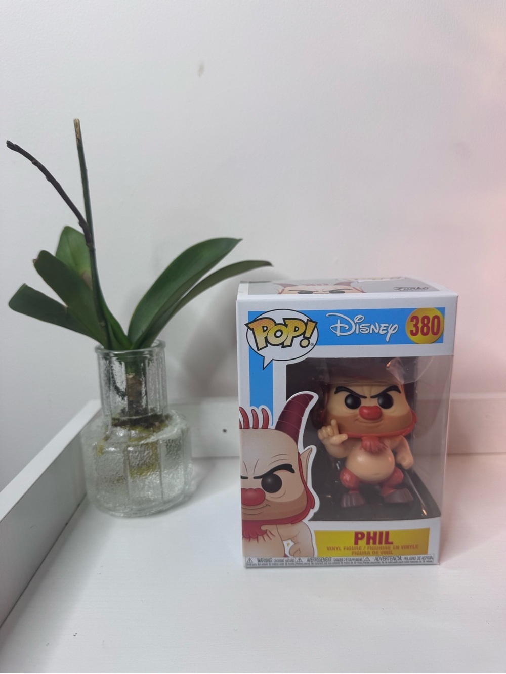 Funko Disney Phil Vinyl Figure - Red & Cream